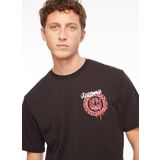 Just Cavalli Bisiklet Yaka T-Shirt, M, 5003099271, Siyah, Erkek