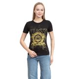 Just Cavalli Bisiklet Yaka T-Shirt , XL, 5003068667, Siyah, Kadın