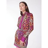 Just Cavalli Desenli Gömlek, S, 5003158710, Fuşya, Kadın