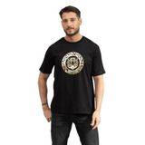 Just Cavalli Erkek Bisiklet Yaka T-Shirt, Siyah, S Beden