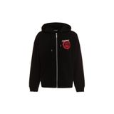 Just Cavalli Erkek Kapüşonlu Sweatshirt, Siyah, S Beden
