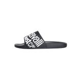 Just Cavalli Erkek Plastik Terlik, 40, 5003156502, Siyah - Beyaz