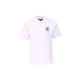 Just Cavalli Erkek Polo T-Shirt, Beyaz, L, Gothic Ric