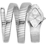 Just Cavalli Jc1l307m0015 Gri Metalik Çelik Kadın Kol Saati