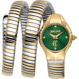 Just Cavalli JC1L393M0045 Kadın Kol Saati - Altın - Metalik Gri