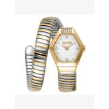 Just Cavalli Jc1l394m0055 Lunara Altın Rengi Metalik Gri Çelik Kadın Kol Saati