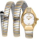 Just Cavalli JC1L397M0065 Kadın Kol Saati - Altın - Metalik Gri