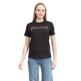 Just Cavalli Kadın Bisiklet Yaka T-Shirt, Siyah, XS