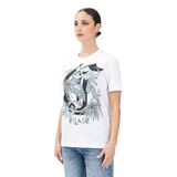 Just Cavalli Kadın T-Shirt 78Paht04, Beyaz, L