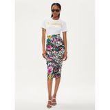 Just Cavalli Kadın T-Shirt, Beyaz, M, 76PAHG11