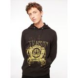 Just Cavalli Kapüşon Yaka Siyah Erkek Sweatshırt 75OAIF03 - M