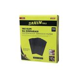 Just Cheap Store 100 Adet 180 Kum Kağıt Su Zımparası 230X280MM (4741) - Antrasit - 230 x 280 mm