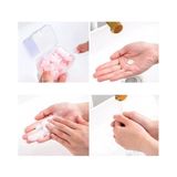 Just Cheap Store 100 Yaprak Eriyen Mini Parfümlü Kağıt Sabun - 000-Siyah