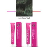 Just Cheap Store 2 Li Set Premium 0.13 Yoğun Yeşil - Kalıcı Krem Saç Boyası 2 X 50 G Tüp
