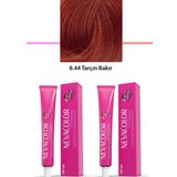 Just Cheap Store 2 Li Set Premium 8.44 Tarçın Bakır - Kalıcı Krem Saç Boyası 2 X 50 G Tüp