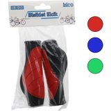 Just Cheap Store 2 Pcs Set Renkli - Silikon Bisiklet Elcik (4741) - Antrasit