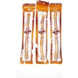 Just Cheap Store 3 Adet Taze Doğal Diş Fırçası Misvak Vakumlu Paket 20 Cm Büyük Boy