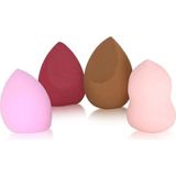 Just Cheap Store 4 Lü Şişen Makyaj Süngeri Powder Puff Büyük Boy