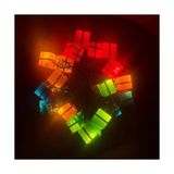Just Cheap Store 4m 20 LED Pilli Hediye Kutusu Figürlü Lamba - Antrasit