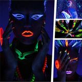 Just Cheap Store 6’lı Neon Boya – Uv Işıkta Parlayan Makyaj Seti