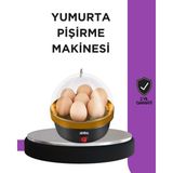 Just Cheap Store 7 Yumurta Kapasiteli Buharlı Yumurta Pişirme Cihazı Sesli Uyarılı - Acı Yeşil - 10*10