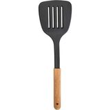 Just Cheap Store Ahşap Saplı Servis Spatula ROYALEKS-80812 - Açık Gri
