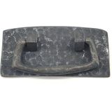 Just Cheap Store Antika Tarz Dekoratif Pirinç Otantik Dövme Kapı Kulbu - 45X90 Mm, Oksit - 0 - Siyah - 1