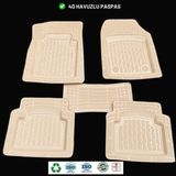 Just Cheap Store Citroen Berlingo 2011 4d Havuzlu Üniversal Yeni Nesil Paspas Bej Gold Seri - Siyah