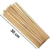 Just Cheap Store Çöp Şiş 30CM | Ahşap Çubuk | ROYALEKS-ALK-119