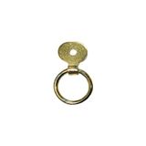 Just Cheap Store Halkalı Tablo, Çerçeve Askısı, Küçük, 15X28MM, Sarı - 1 Adet - Ahşap - 10*10