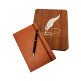 Just Cheap Store Hediyelik Promosyon Defter Kalem Seti - Antrasit