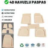Just Cheap Store Honda Jazz 2015 4d Havuzlu Üniversal Yeni Nesil Paspas Bej Gold Seri - Siyah