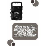 Just Cheap Store Kablosuz Bluetooth Hoparlör Ses Bombası Rgb Işıklı Taşınabilir Yüksek Ses Kaliteli - 1