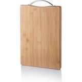 Just Cheap Store Metal Tutacaklı Lüx Bambu Kesme Tahtası 30CM X20CMX1.8CM ROYALEKS-67458