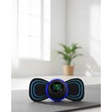 Just Cheap Store Mini Ems Vücut Masaj Cihazı Ayarlanabilir Seviye ve Zamanlayıcı - 000-Siyah