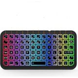 Just Cheap Store Mini Klavye Smarttv Işıklı Bluetooth Kablosuz Televizyon Ps3 Dizüstü Tabletler ve Telefonlar Için