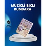 Just Cheap Store Mor Otomatik Para Girişli Elektronik Şifreli Kumbara - 10