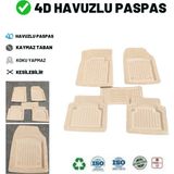 Just Cheap Store Opel Combo Combi 2004 4d Havuzlu Üniversal Yeni Nesil Paspas Bej Gold Seri - Siyah