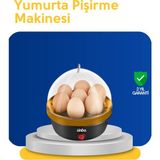 Just Cheap Store Otomatik Kapanma Özellikli Yumurta Pişirme Makinesi 7 Kapasiteli - Acı Yeşil - 10*10