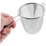 Just Cheap Store Paslanmaz Çelik Çay ve Kahve Süzgeci - Ince Gözenekli - 001-Siyah - 100*100