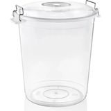 Just Cheap Store Plus Şeffaf Bakliyat Kovası 50 Litre ROYALEKS-ASD173