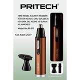 Just Cheap Store Pritech RF-011 Kulak Burun Kıl Alma Ense Tüy Burun Şarjlı Tıraş Makinesi (4741)