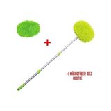 Just Cheap Store Yedek Bezli Mikrofiber Araba Yıkama Fırçası - Antrasit