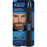 Just For Men 1 Günlük Geçici Sakal ve Kaş Boyası 9 ML 0.1 Orta Kahverengi 0-1