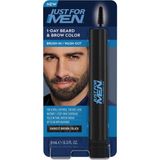 Just For Men 1 Günlük Geçici Sakal Ve Kaş Boyası Koyu Kahverengi/siyah 9ml