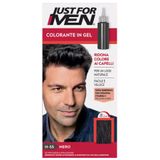 Just For Men H-55 Şampuanlı Saç Boyası Siyah (Black) – Amonyaksız, 5 Dakikada %100 Gri Kapama