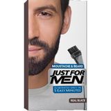 Just For Men Just For Man Siyah Sakal Ve Bıyık Boyası Krem Formda Hızlı Etki ile Gri Tonları 5 Dakikada Yok Eder