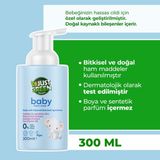 Just Green Organic Baby Köpük El Sabunu Bitkisel Içerikli Hassas Ciltler Için 300 ml - 0 - 9 Yaş - Açık Mavi