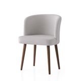 Just Home York Gri 81x57x54 cm Sandalye