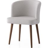 Just Home York Gri 81x57x54 cm Sandalye